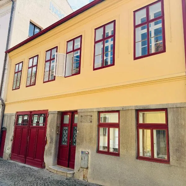 Original Trebic whisky bar Room，位于Jaroměřice nad Rokytnou的酒店