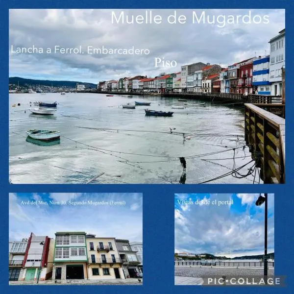 Piso en el Puerto，位于Mugardos的酒店