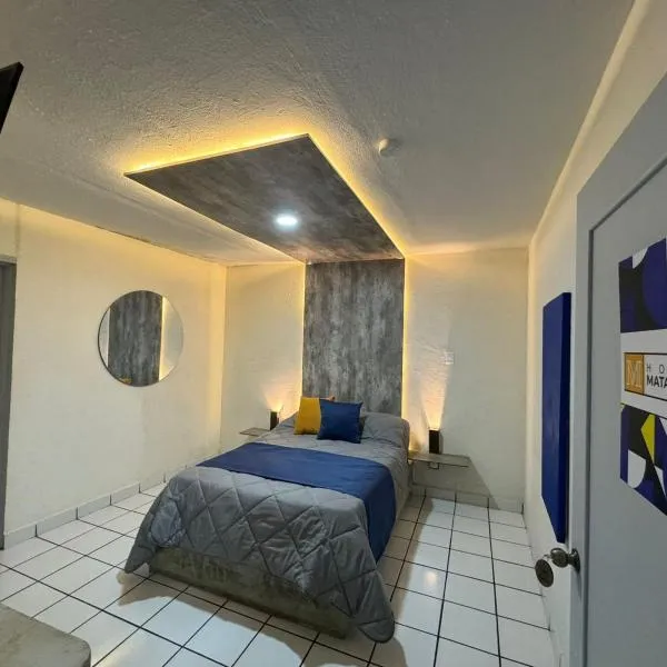 Hotel Matamoros，位于Capilla de Guadalupe的酒店