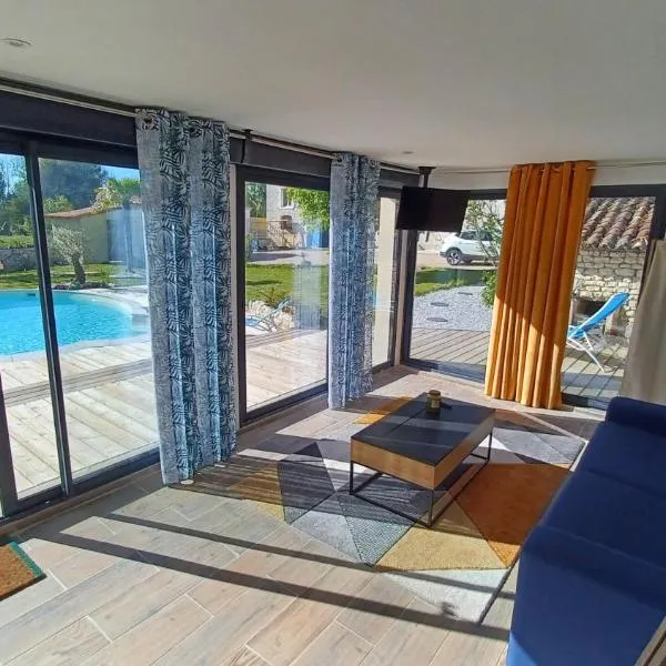 Appartement dans les vignobles，位于希尔扎克的酒店