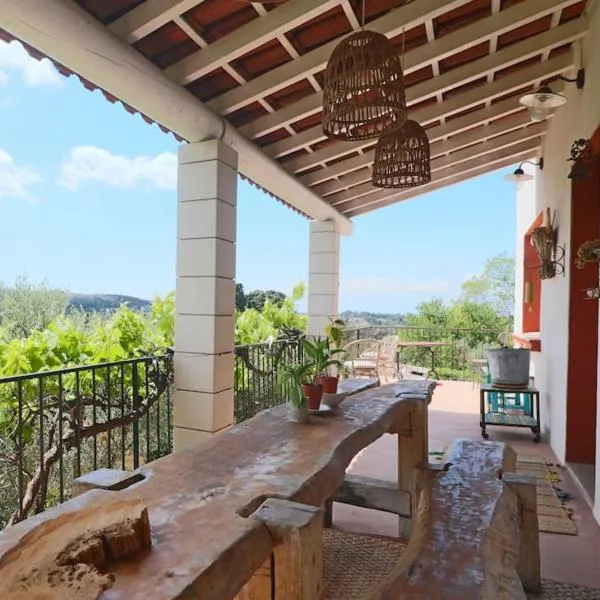 La campagne a la mer sur la cote bleue，位于马蒂格的酒店