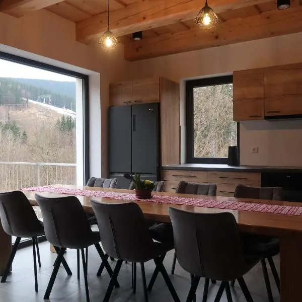 Wellness chata Kouty，位于卢捷拿纳德德斯努的酒店