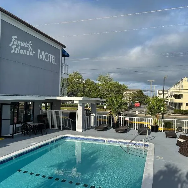 芬威克岛民汽车旅馆，位于Middlesex Beach的酒店