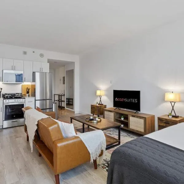 Boardwalk CozySuites Condo with kitchen 30，位于大西洋城的酒店