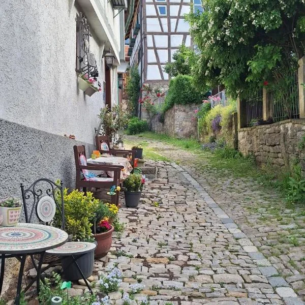 Apartment im historischen Burgviertel Bad Wimpfen，位于巴特温普芬的酒店