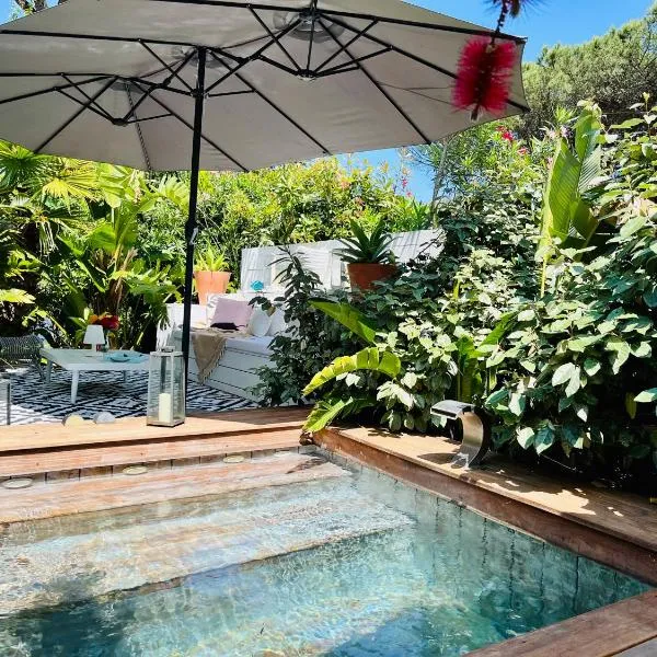 Casa Bambou An hidden gem near Saint Tropez with private pool，位于加桑的酒店