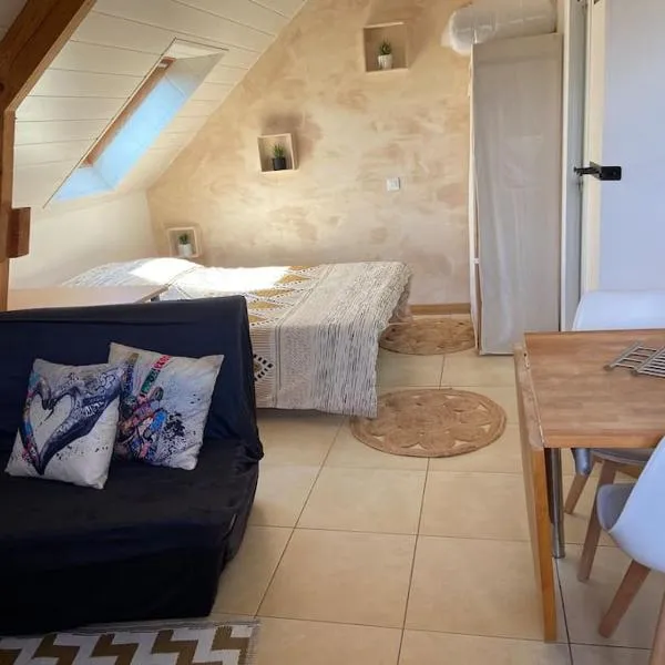 Studio Cosy à la campagne，位于米西亚克的酒店