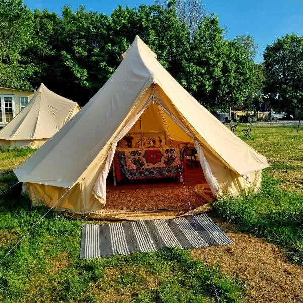 Secret garden glamping African themed tent，位于特伦托河上的纽瓦克的酒店