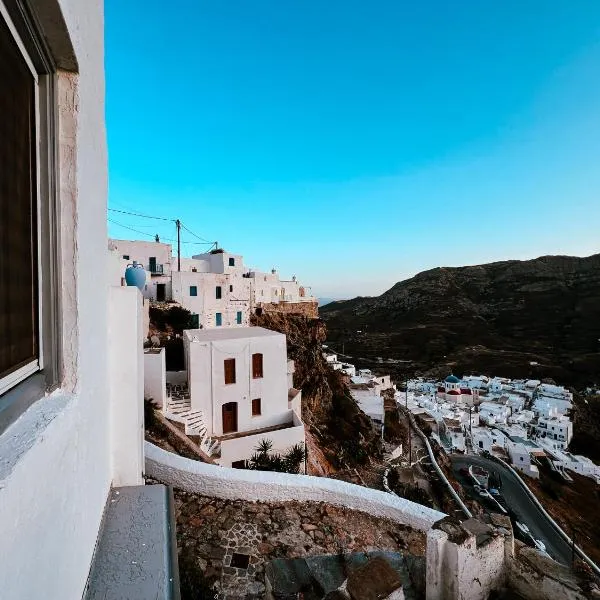 Stunning town-house in Chora, Serifos，位于Vayia的酒店