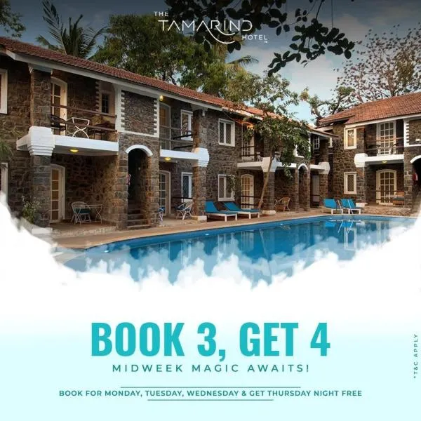 The Tamarind Hotel Goa，位于Bardez的酒店