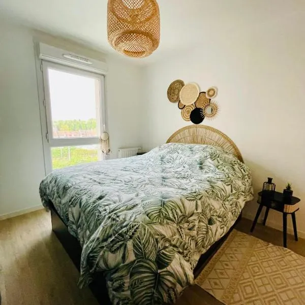 Chez André - Appartement 4 personnes prox Lille，位于Saint-André-lez-Lille的酒店
