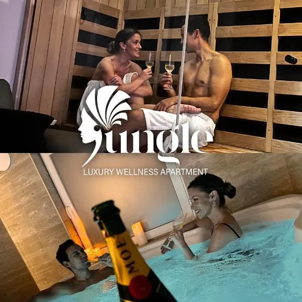 JUNGLE Wellness Apartment，位于Trzin的酒店