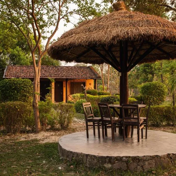 Bardia Riverside View Park Resort，位于Tīkāpur的酒店