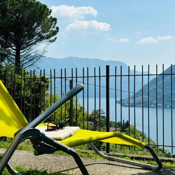 Incanto Nesso Parking and Lake View，位于内索的酒店