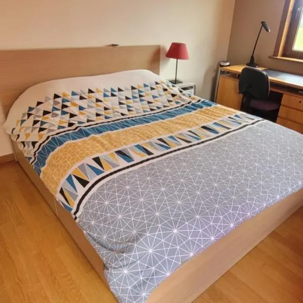 Chambre privée au coeur de la Gaume, calme et détente,位于Musson的酒店