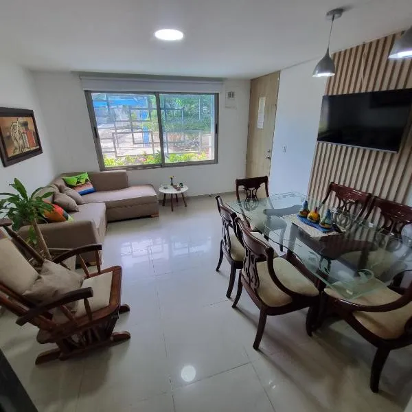 Hermoso Apartamento Cerca a la Playa Puerto Colombia，位于哥伦比亚港的酒店