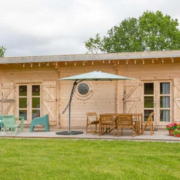 Chalet 4 pers Landeleau 2kms canal，位于Landeleau的酒店