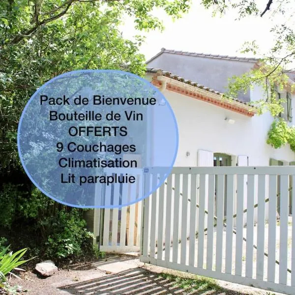 Le Clôt, Charmante propriété，位于Issel的酒店
