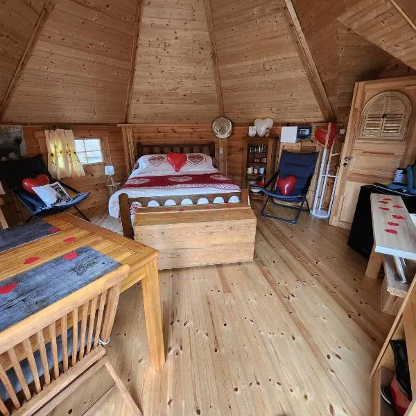 Chalet-Sauna-Evasion Nature et Bien-être，位于格斯奈的酒店