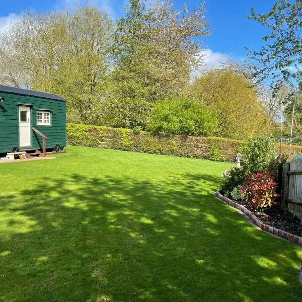 Beautiful Shepherd's Hut - Lois Weedon，位于托斯特的酒店