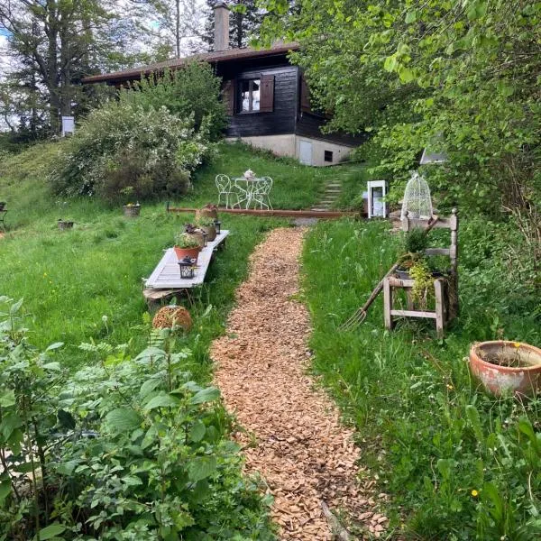 un ptit chalet，位于莱斯布里内特的酒店