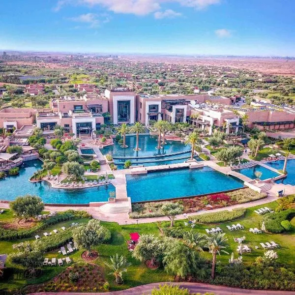 马拉喀什费尔蒙皇家棕榈酒店，位于Ala el Ma的酒店