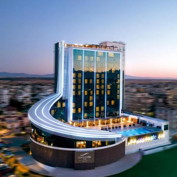 Concorde Tower Hotel & Casino，位于Köşklü Çiftlik的酒店