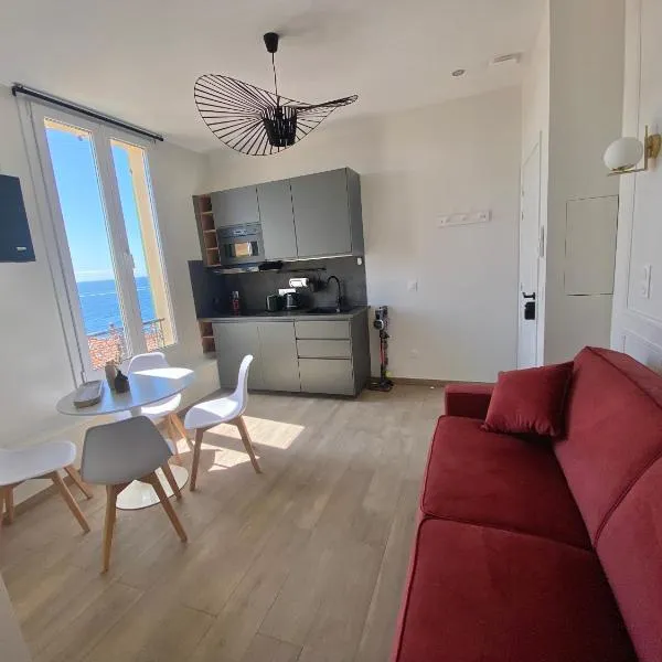 Appartement moderne climatisé Monaco vue Mer，位于卡普戴尔的酒店