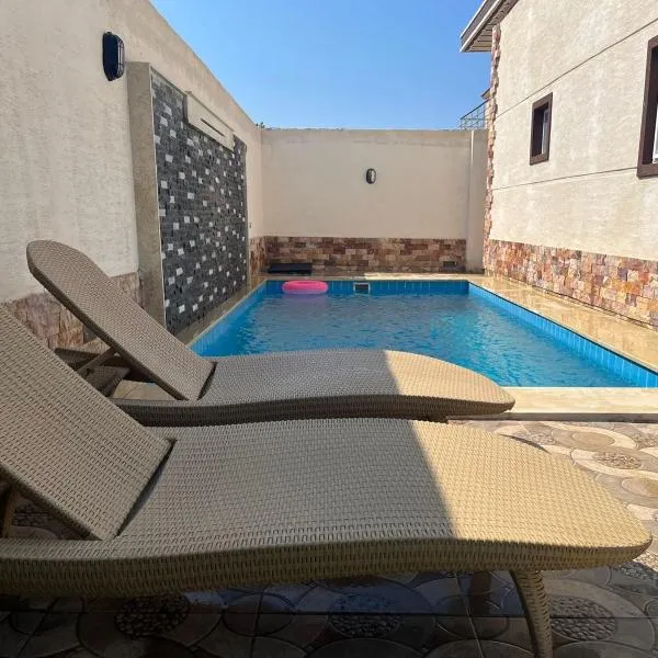 Nubian Villa with Private Pool，位于Abû Zeira的酒店