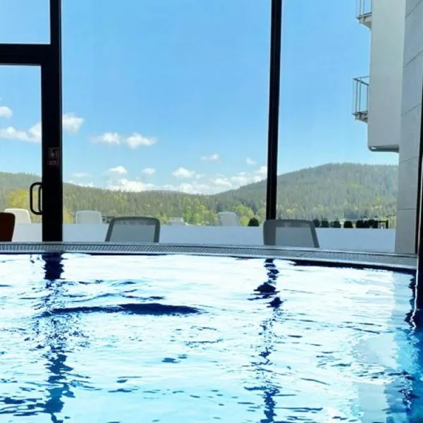 Panorama - Czarna Góra Resort by Sun & Snow z nielimitowanym basenem，位于Biała Woda的酒店