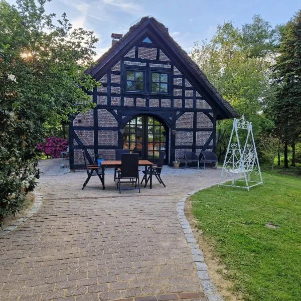 Ferienhaus Oak-Tree-Cottage，位于Elsfleth的酒店