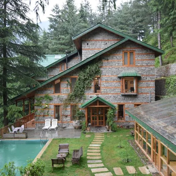 Kudrat - A Boutique Homestay- Tirthan Valley，位于Bandal的酒店