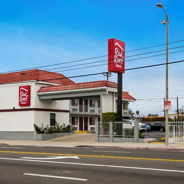 Red Roof Inn Carson - Wilmington, CA，位于威尔明顿的酒店