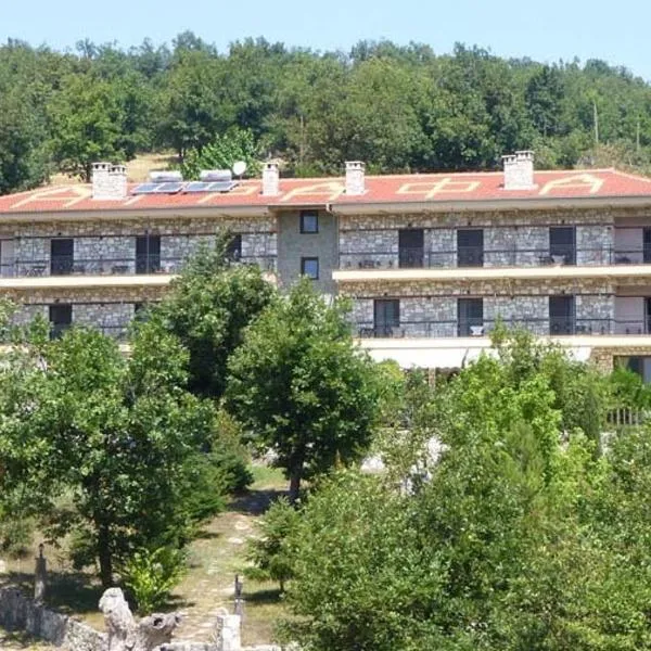 阿格拉法旅馆，位于Mesorráchi的酒店