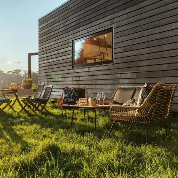 Tiny House Natuur & cultuur nabij Brugge!，位于贝尔内姆的酒店