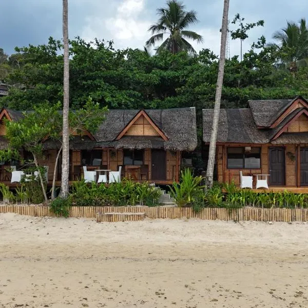 Beach Huts El Nido，位于Liminangcong的酒店