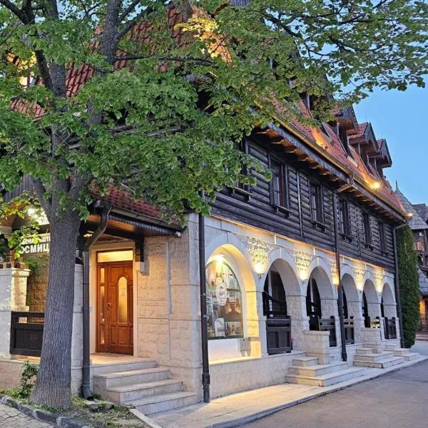 萨尔干斯卡奥斯米卡汽车旅馆，位于莫克拉戈拉的酒店