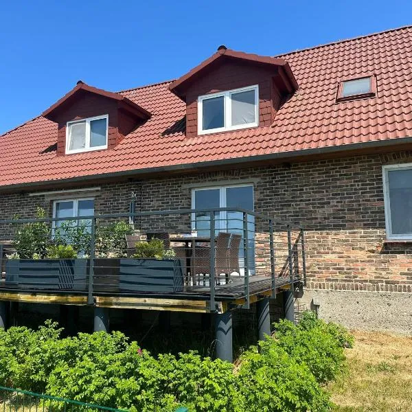 Strand Familien Doppelhaushälfte ,,MARSI'' #Familien-Urlaub，位于Rappin的酒店
