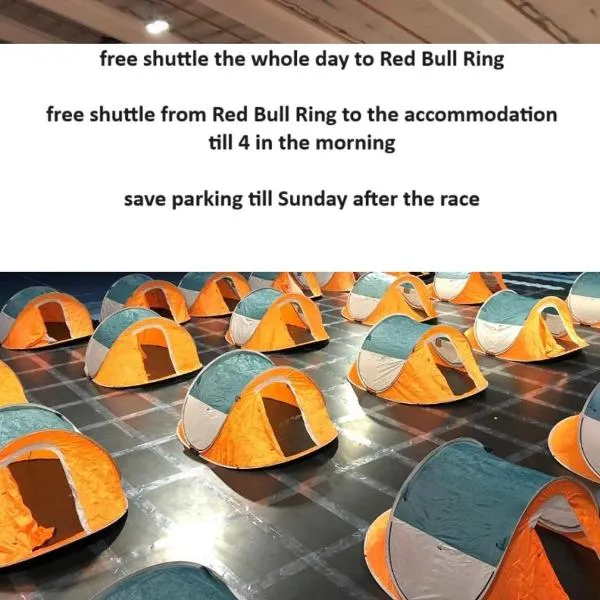 Indoor Camping Formel1 MotoGP Spielberg，位于尤登堡的酒店