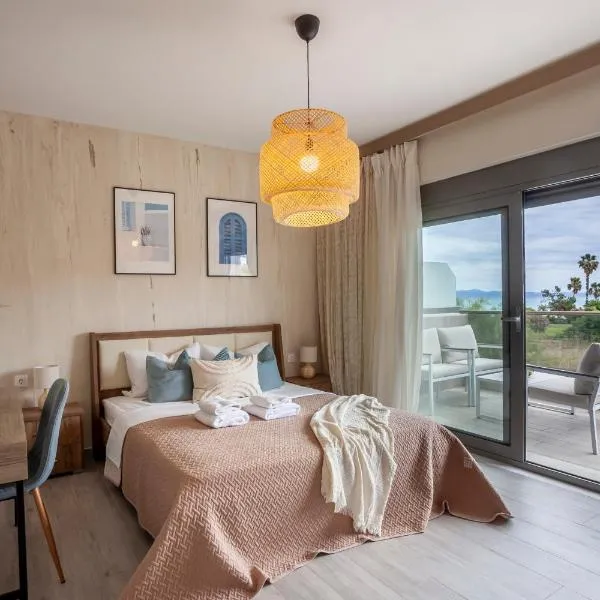 Villa Hanioti Dream seafront，位于卡尼奥提的酒店