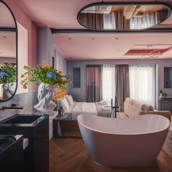 Ninemian Suites Syros，位于埃尔莫波利斯的酒店