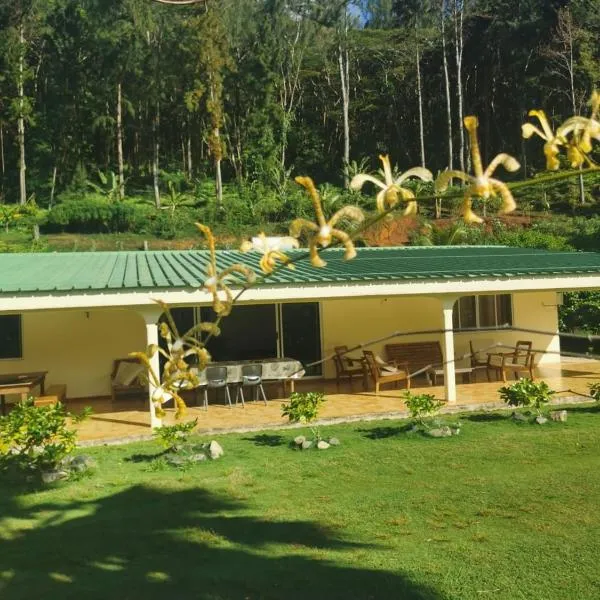 Fare NATIHERE Huahine 2，位于Haapu的酒店