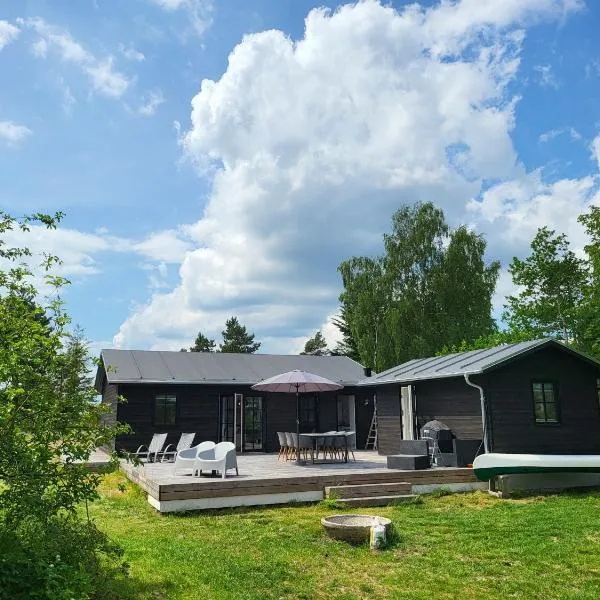 Sommerhus ved Mossø med søkig，位于斯坎讷堡的酒店