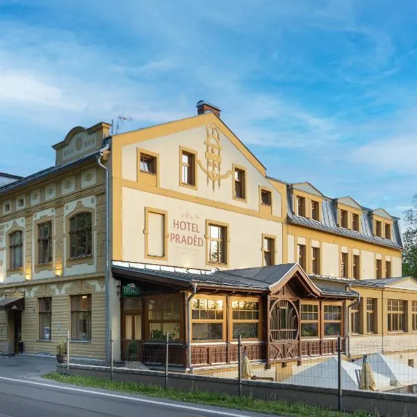 Hotel Praděd Thamm，位于Třemešná的酒店