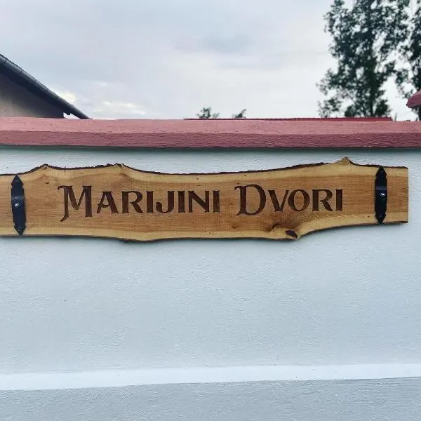 Marijini dvori，位于Čađavica的酒店
