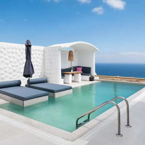 Dream Villa Santorini，位于Vourvoulos的酒店