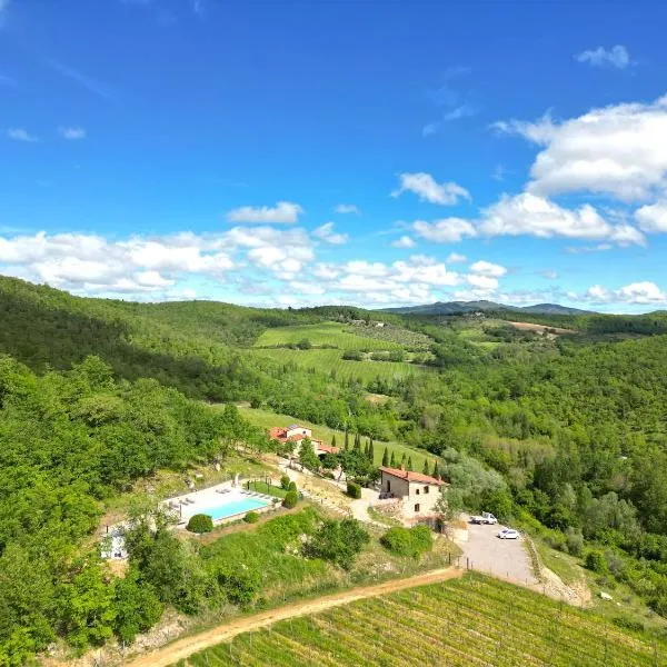 Borgo Le Noci Chianti Retreat & Pool，位于基安蒂盖奥勒的酒店