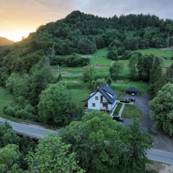 Bieszczadzki Brzeg，位于Bystre的酒店