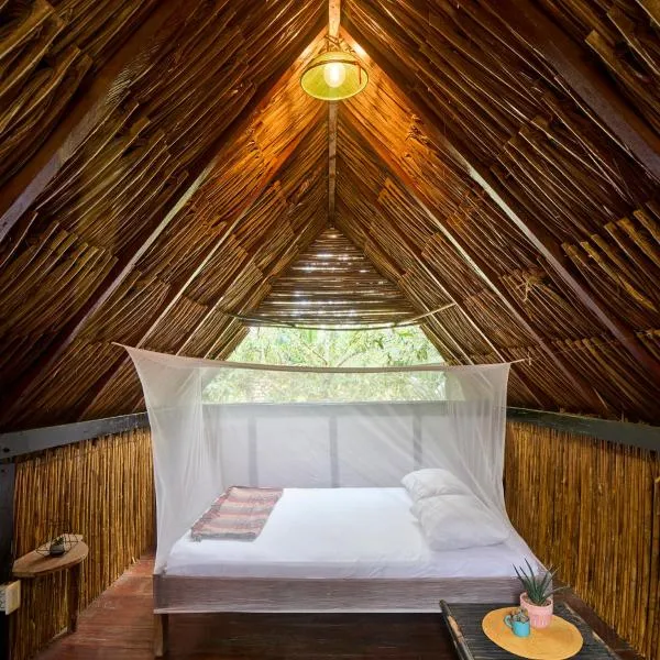 Bungalows Casa Rio Palomino，位于帕洛米诺的酒店