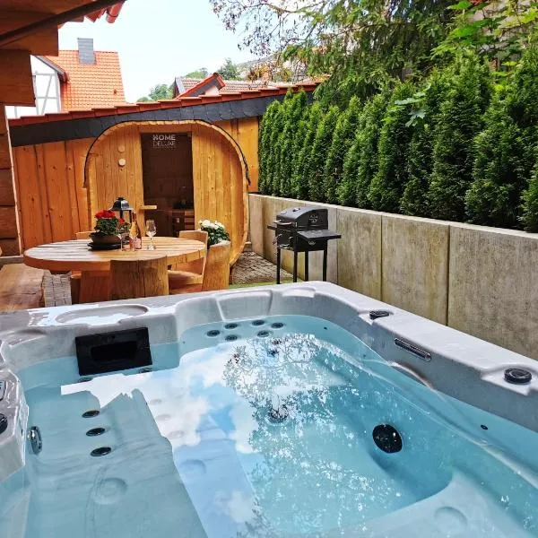 DAS Chalet mit Schlossblick in Wernigerode，位于韦尼格罗德的酒店